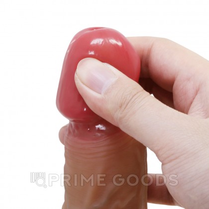 Реалистичный фаллоимитатор на присоске Lisle (20,6*4,2 см) от sex shop primegoods фото 6