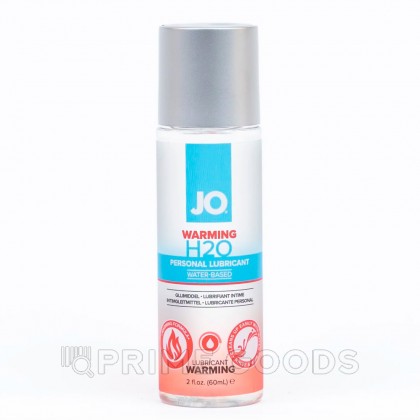 Классический согревающий лубрикант на водной основе / JO H2O Warming 2 oz, 60 мл от sex shop primegoods