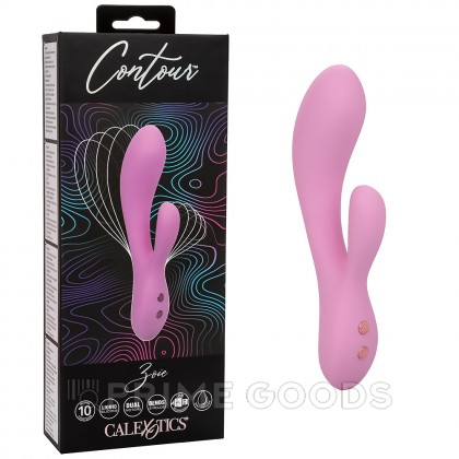 Вибратор-кролик ультрагибкий CalExotics Contour Zoie, 10.75 x 3.25 см от sex shop primegoods фото 15