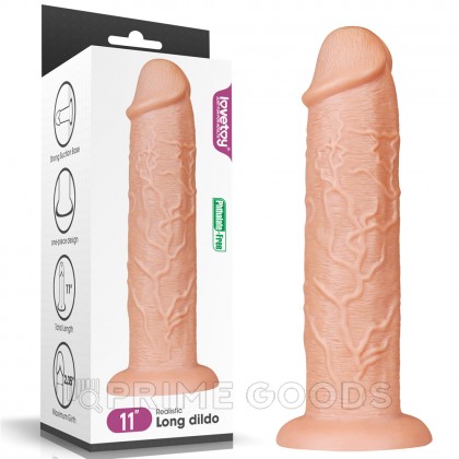 Фаллоимитатор реалистик Long Dildo (28 см) от sex shop primegoods