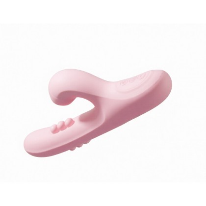 Вибратор с клиторальной и вагинальной стимуляцией Ella от Amovibe от sex shop primegoods фото 3