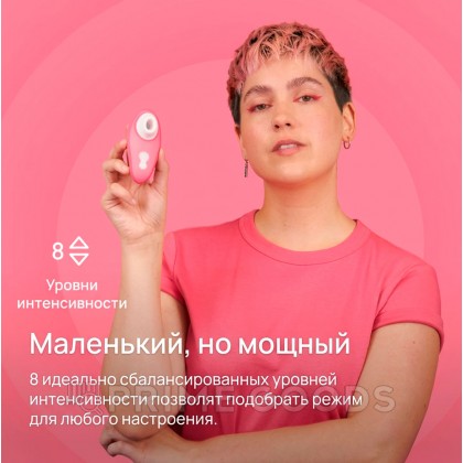 Бесконтактный клиторальный стимулятор Womanizer Liberty 2, розовый от sex shop primegoods фото 13