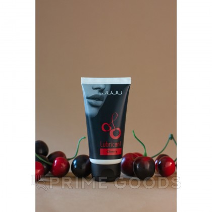 Съедобный лубрикант JUJU со вкусом вишни  50 мл от sex shop primegoods фото 6