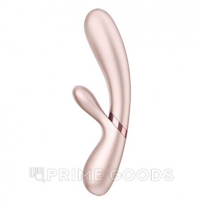 Вибратор с подогревом Satisfyer Hot Lover, бежевый от sex shop primegoods фото 4