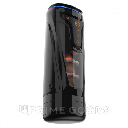Инновационный мастурбатор Warrior с пенетрацией и массажем бусинами от Amovibe от sex shop primegoods фото 5