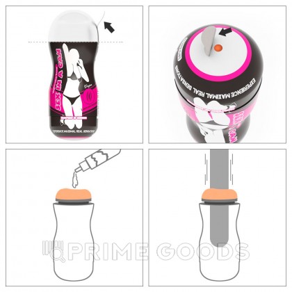 Вагина в тубе (Lotus Tunel) от sex shop primegoods фото 3