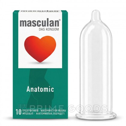 Презерватив Masculan Anatomic № 10 (Анатомической формы) от sex shop primegoods