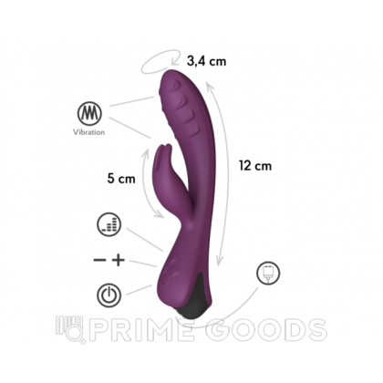 Вибратор-кролик Le Frivole Infinite Lepus, фиолетовый, one size от sex shop primegoods фото 3