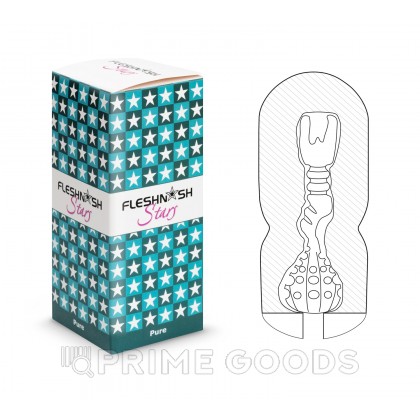 Мастурбатор Флешнаш с эффектом отсоса - Pure Touch от sex shop primegoods
