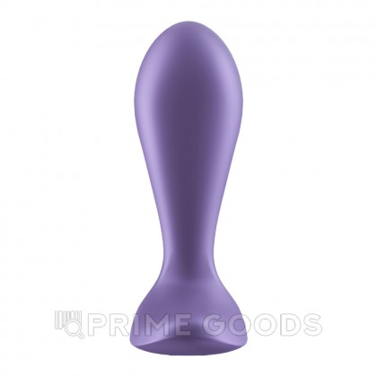 Анальный виброплаг Satisfyer Intensity Plug фиолетовый (Connect App) - primegoods.kz фото 3 Анальный виброплаг Satisfyer Intensity Plug фиолетовый (Connect App) от sex shop primegoods фото 3