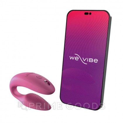 Вибратор для пар We-Vibe Sync 2 розовый (в комплекте батарейка для пульта) от sex shop primegoods фото 7