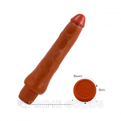 Реалистичный вибратор Dryad мультискоростной, 25 см от sex shop primegoods фото 5