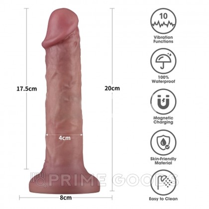 Вибратор реалистик Lovetoy Power Cock (17,5*4 см) от sex shop primegoods фото 4