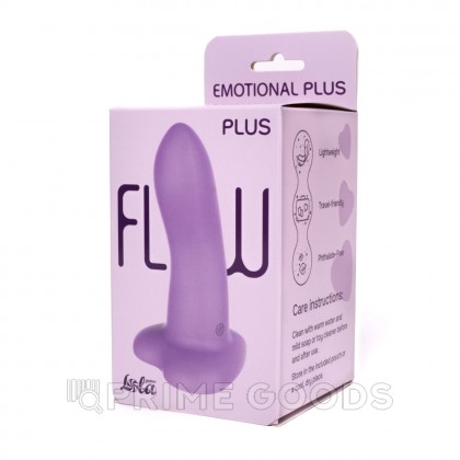 Нереалистичный дилдо Emotional Plus Purple лиловый (13*4 см) от sex shop primegoods фото 8