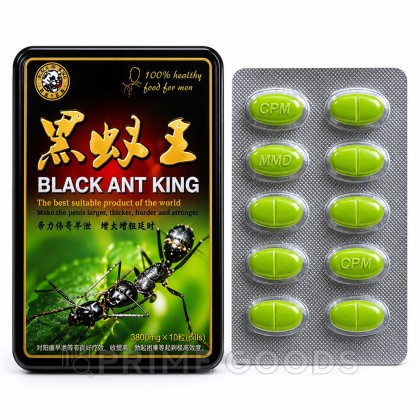 Мужской возбудитель Black Ant King (Король черных муравьев - 10 таб.) от sex shop primegoods