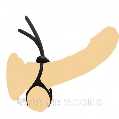 Эрекционное кольцо-лассо с регулировкой от sex shop primegoods фото 5