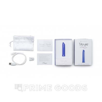 Вибромассажер We-Vibe Tango Bullet, 9 см Голубой от sex shop primegoods фото 5