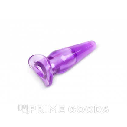 Браззерс - анальная пробка, 7х2.5 см. Фиолетовый от sex shop primegoods фото 2