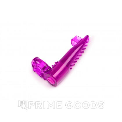 Браззерс - рельефная насадка на член, 9х2.5 см. Фиолетовый от sex shop primegoods фото 3