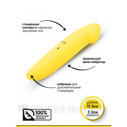 Браззерс - яркий мини-вибратор, 12.5х2.5 см. Розовый от sex shop primegoods фото 2