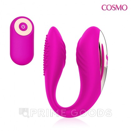 Вибромассажёр с дистанционным управлением, 8 см Розовый от sex shop primegoods фото 2