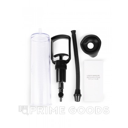 Браззерс - Вакуумная помпа для увеличения члена, 22х6.9 см Прозрачный от sex shop primegoods фото 3