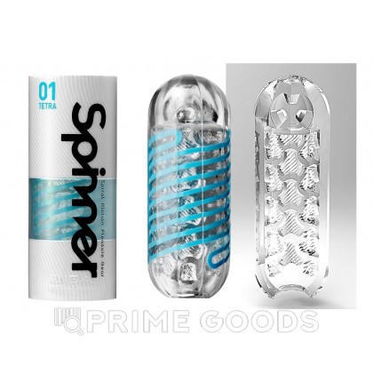 Мастурбатор с вращением Tetra Spinner - Tenga от sex shop primegoods фото 4