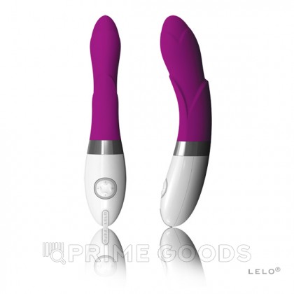 Вибратор Iris, украшен лепестками (LELO), 22 см. Розовый от sex shop primegoods фото 2