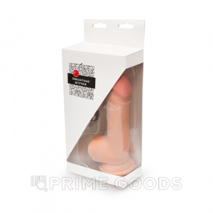 Большой фаллос на присоске - Пикантные Штучки, 26 см. Телесный от sex shop primegoods фото 6