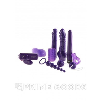 Любовный набор Mega Purple Sex Toy Kit от sex shop primegoods