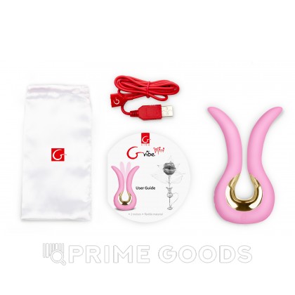 Инновационный вибратор Gvibe Mini (ex. Fun Toys), 10,5 см Розовый от sex shop primegoods фото 9