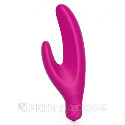 Браззерс - Вибромассажер кролик, 11.5х2.5 см Черный от sex shop primegoods фото 2