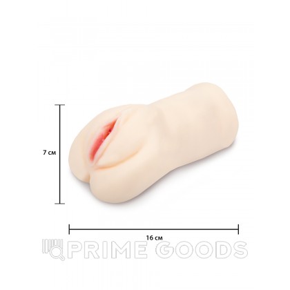 Браззерс - мастурбатор-вагинка, 16х9 см Телесный от sex shop primegoods фото 3