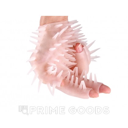 Браззерс - перчатка для стимуляции, 15.5х10 см. Прозрачный от sex shop primegoods фото 3