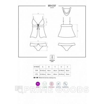 Сексуальный комплект санты от Obsessive, S/M от sex shop primegoods фото 5
