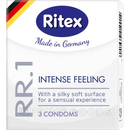 Презервативы Ritex RR.1 (3 шт) от sex shop primegoods