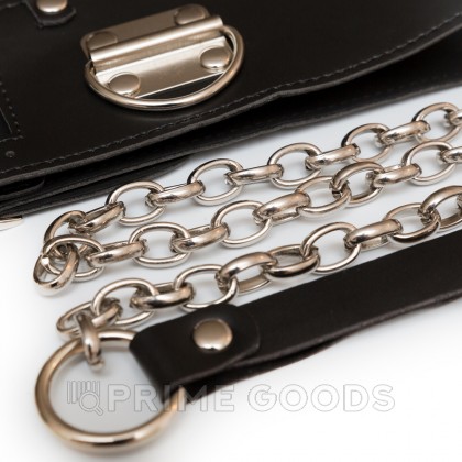 Кляп-шарик с поводком - Пикантные штучки Черный от sex shop primegoods фото 2