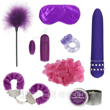 Эротический набор Fantastic Purple Sex Фиолетовый от sex shop primegoods фото 10