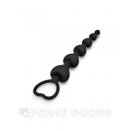 Браззерс - Анальная елочка - 15х3.3 см (чёрный) Черный от sex shop primegoods фото 2