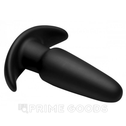 Анальная пробка с вибрацией XR Brands KineticThumping 7X Medium Anal Plug, черный, 13.3х4 см от sex shop primegoods фото 5