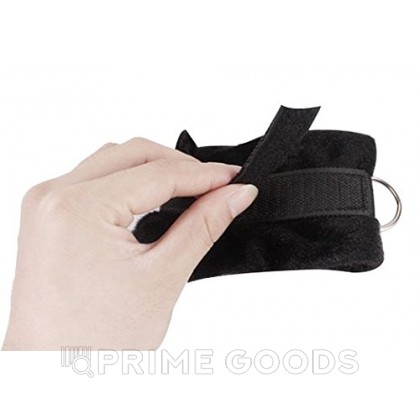Бондаж для фиксации на кровати Frisky Bedroom Restraint Kit, черный от sex shop primegoods фото 2