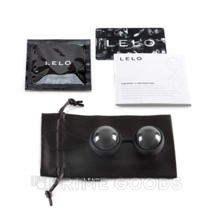 Luna Beads Noir (LELO) - Вагинальные шарики, 2,9 см (черный) от sex shop primegoods фото 2