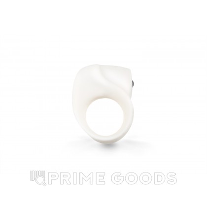 Браззерс - кольцо на член с вибрацией, 6х3 см. Белый от sex shop primegoods фото 3