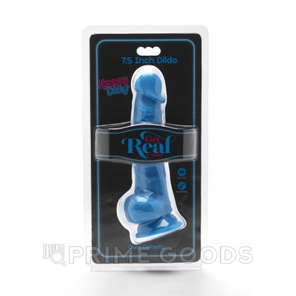 Фаллоимитатор Happy Dicks - 19 см Голубой от sex shop primegoods фото 3