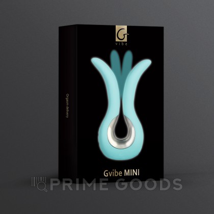Вибратор Gvibe Mini Tiffany Mint Gift Box, мятный, 10,5 см от sex shop primegoods фото 3