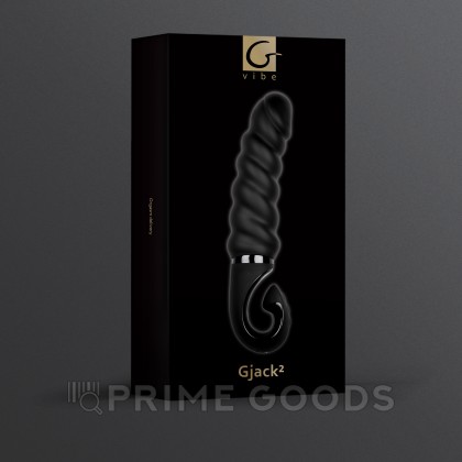 Gvibe Gjack 2 - Анатомический витой вибратор, 22х3.7 см от sex shop primegoods фото 4