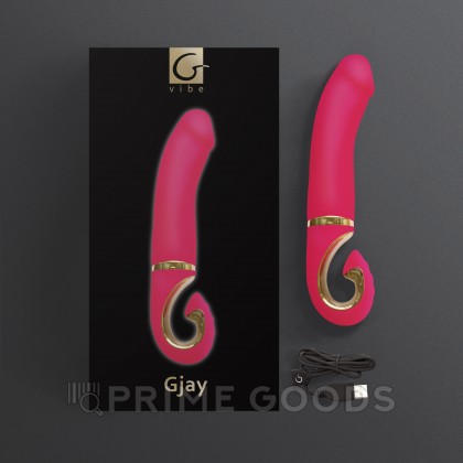 Gvibe Gjay - Эргономичный вибратор из самого реалистичного материала, 22х3.7 см от sex shop primegoods фото 5