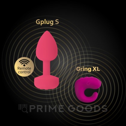 Gvibe Gring XL - Вибрирующее кольцо на палец 2 в 1, 5х3.7 см от sex shop primegoods фото 6