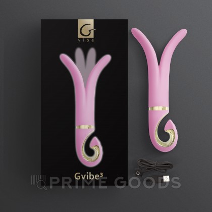Gvibe 3 Pink Gift Box - Вибратор для разных зон, 18х3.5 см (розовый) от sex shop primegoods фото 7