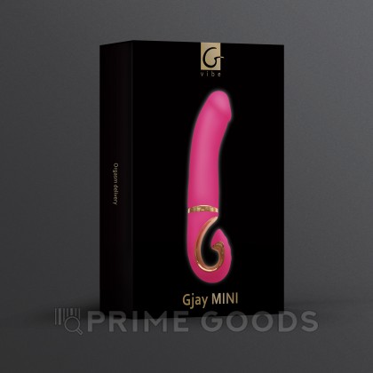 Gvibe Gjay Mini - Эргономичный вибратор из самого реалистичного материала, 19х3.5 см от sex shop primegoods фото 2